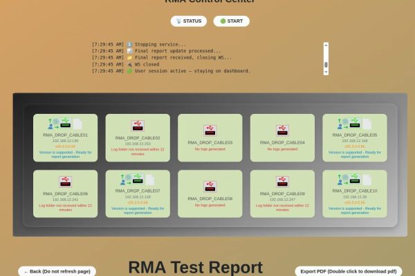 RMA-Control-Center